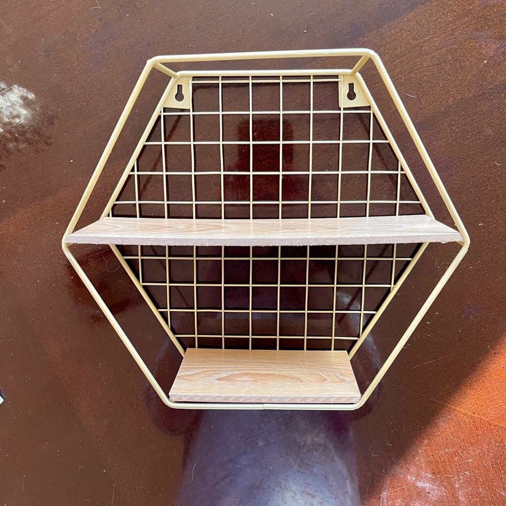 Hexagon shelf